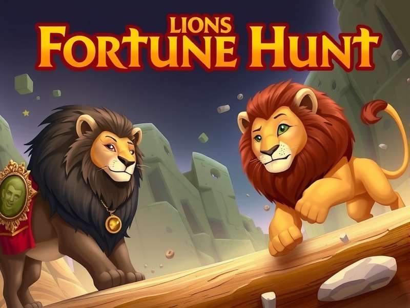 Lions Fortune Hunt Game Cover